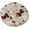 Pernă scaun Dana rotundă Fluture Paris, 40 cm