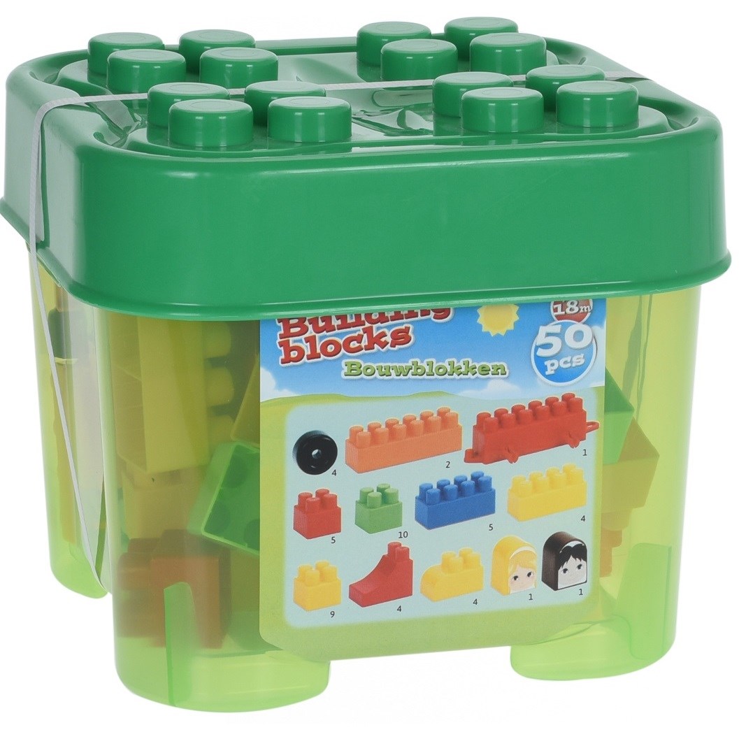 Detská stavebnica, 50 ks