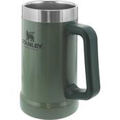 Stanley Korbel na pivo Big Grip Beer Stein 700 ml Hammertone Green