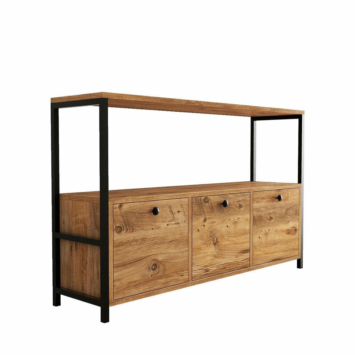 Szafka Nero v2 Atlantic Pine and Black