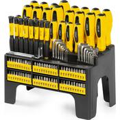 Fieldmann FDS 5009-116R set de șurubelnițe cu biți, 116 piese
