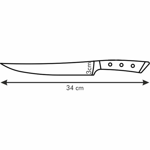 Tescoma Nóż do porcjowania AZZA, 21 cm