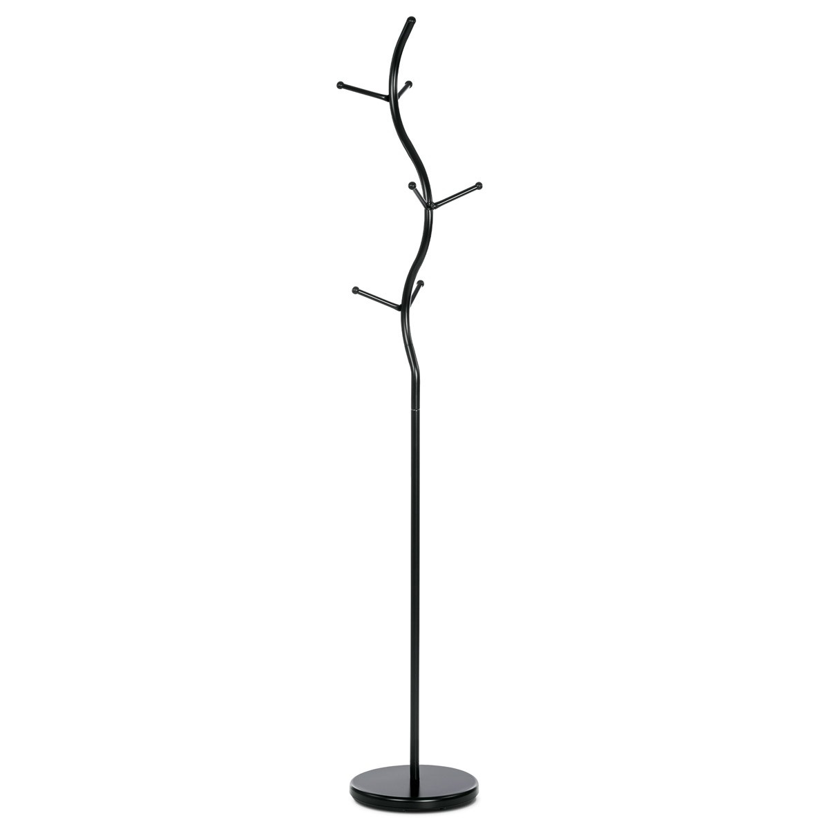 Fém fogas 80003-09 BK Bork fekete matt, 181 cm akciós termékkép 1