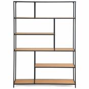 LOFTY GRID Grand Oak fém polc 185 x 135 cm