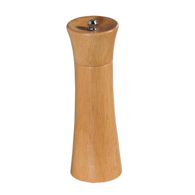 Kesper 13631 Mlinček za poper iz kavčukovega lesa,v. 18 cm