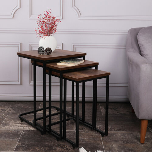 Stolik do odkładania Ce Metal Zigon, 3 szt.