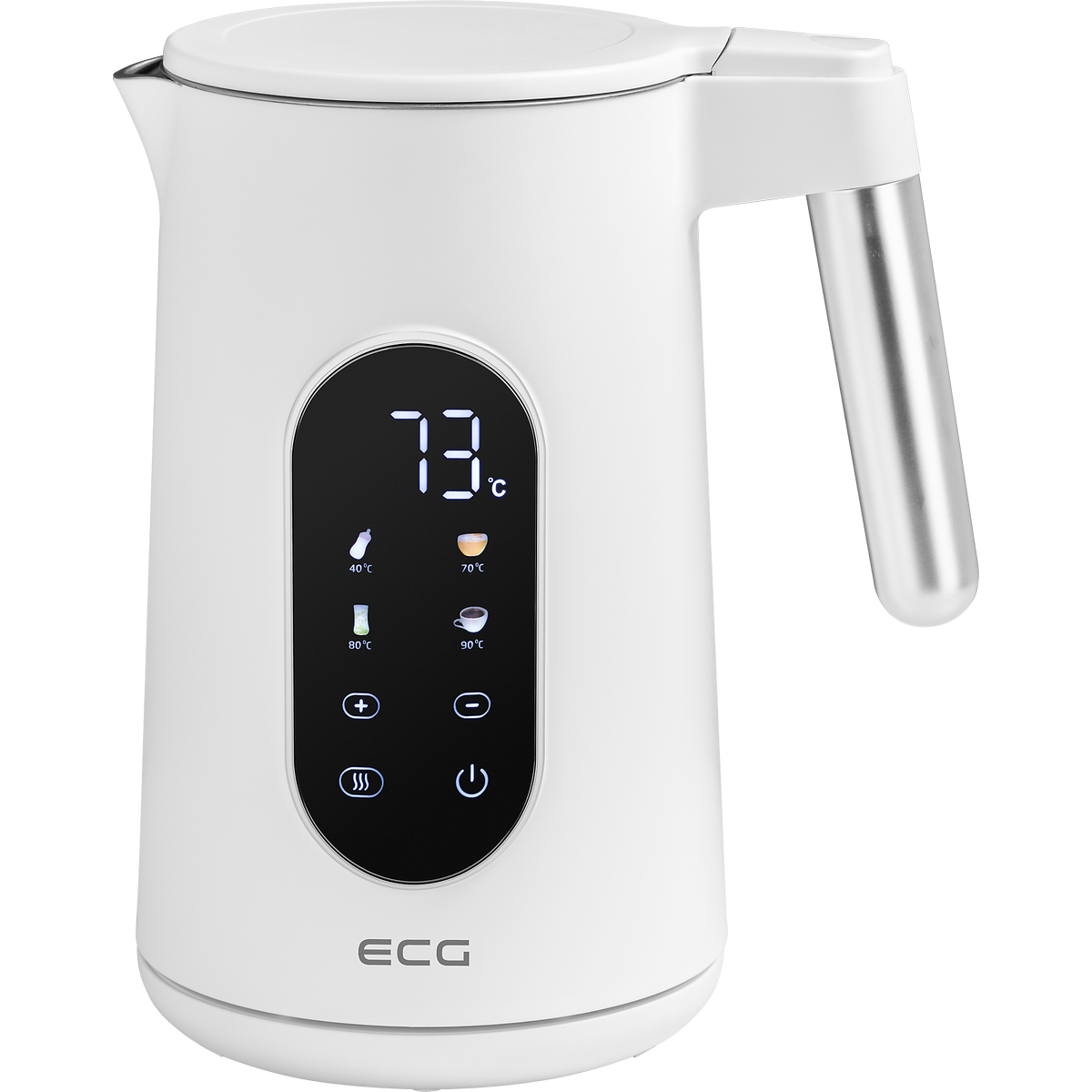 ECG RK 1799 Smart rýchlovarná kanvica, biela