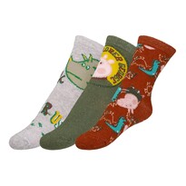 Dětské ponožky Peppa, velikost 23-26, 3 páry