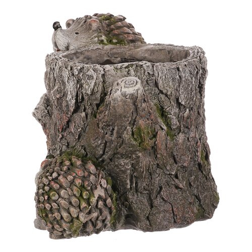 Ambalaj pentru flori, Butuc cu arici, 35 x 22 x 23 cm, MgO