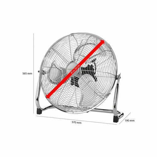 ProfiCare VL 3067 padlóventilátor, 50 cm