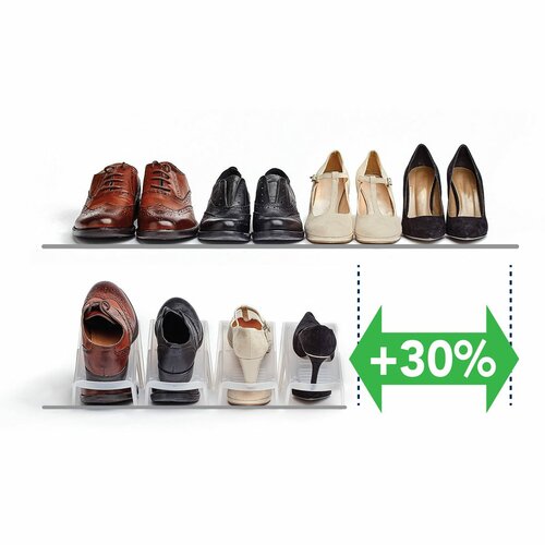 Domopak Living Stojak do butów, 13 x 24,5 x 14 cm