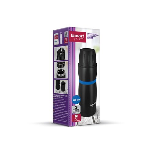 Lamart LT4053 Термос Cup 480 мл, синій