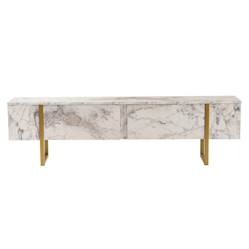 Stolik TV Serenity Gold
