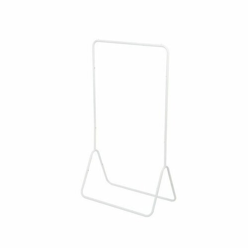 Fotografie Compactor FYN kovový stojan na šaty 80 x 41 x 147 cm, bílý