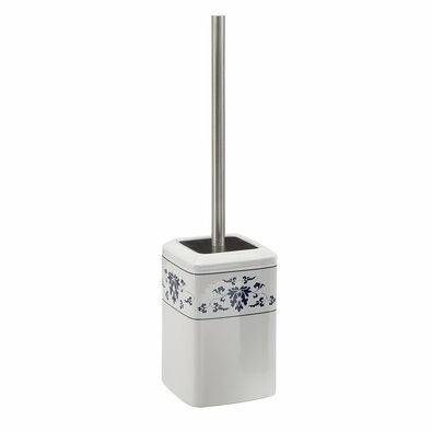GEDY CX3389 Cixi WC krtača za postavitev,porcelan, bela/modra