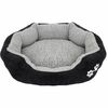 Domarex Pasja postelja Snoozy XL sivo-črna, 70 x64 x 18 cm