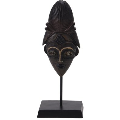 Dekorační africká maska Sambur, 21 cm