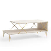 Couchtisch Loire Gold Travertine
