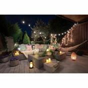 DecoKing Lampki Żarówki ciepła biała, 10 LED