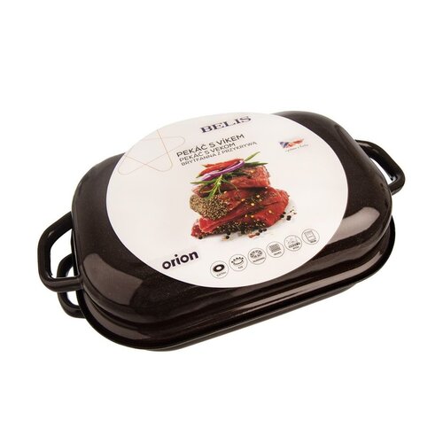 Orion Brytfanna emalia brązowy BELIS, 32,5 x 20,5 cm