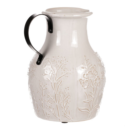 Vază/crafă Flores, 21 x 26 x 17 cm,  ceramică