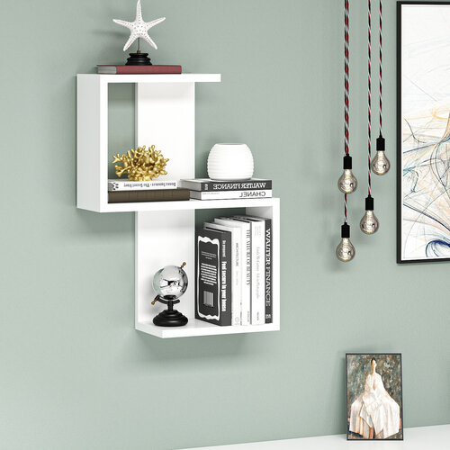 Wandregal Octa White