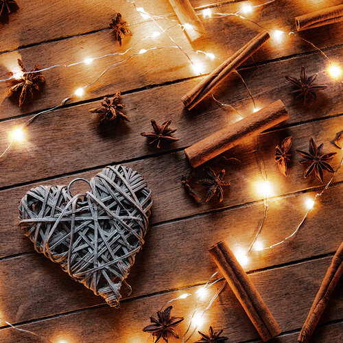 Solight  Vánoční řetěz měděný, 50x mini LED, 5 m, 3 x AA, časovač, teplé světlo, 1V56-WW