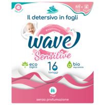 Wave Paski do prania na 16 prań Sensitive, delikatny zapach