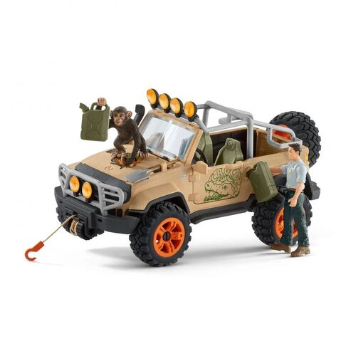 Mașină off-road 4 x 4cu troliu Schleich 42410