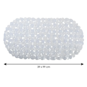 Spirella Suport antiderapant pentru cadă GALETS, transparent, 99 x 39 cm