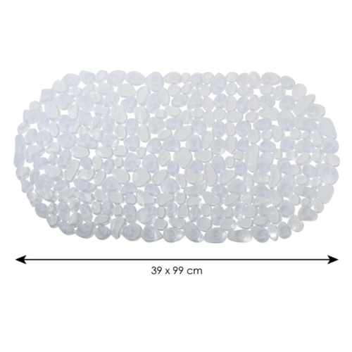 Spirella Suport antiderapant pentru cadă GALETS, transparent, 99 x 39 cm