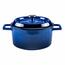 Oală din fontă LAVA Metal, diametru 20 cm,albastru, 2,6 l