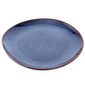 Altom Keramický mělký talíř Reactive Navy Blue 25,5 cm