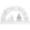 Bożonarodzeniowa dekoracja świecąca Winter dream, 32 x 22 x 5,5 cm, 8 LED, ciepły biały