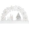Vianočná svietiaca dekorácia Winter Dream, 32 x 22 x 5,5 cm, 8 LED, teplá biela