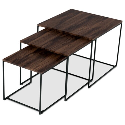 Beistelltisch 60 x 40 cm, wilde Eiche