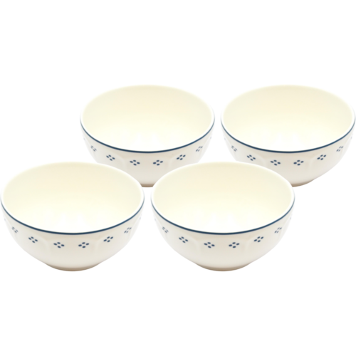 Mäser Set de boluri Lova Blue 14 cm, 4 bucăți