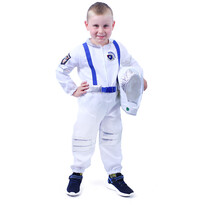 Rappa Detský kostým Astronaut/Kozmonaut, veľ. S