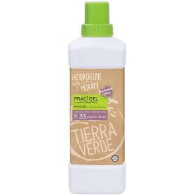 Tierra Verde Prací gel s mydlicí lékařskou a vůní květin, 1 l