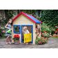 Woody Zahradní domeček s barevným lemováním