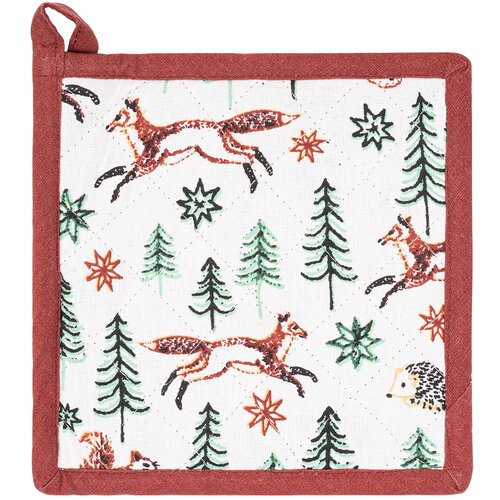 Home Elements Kuhinjska prijemalka z magnetom inpodstavkom Lisice, 18 x 32 cm, 20 x 20 cm