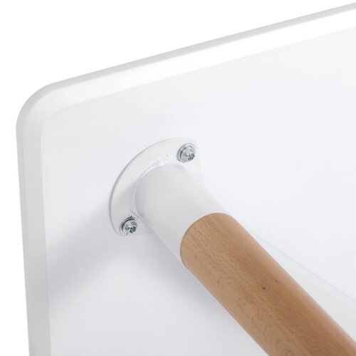 Jídelní stůl 80 x 80 cm, bílá