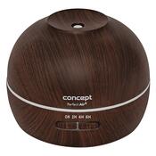 Concept ZV1006 zvlhčovač vzduchu s aromadifuzérem 2v1 Perfect air Wood, tmavé dřevo