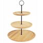 EH Bamboo tálalóállvány, magasság 34 cm