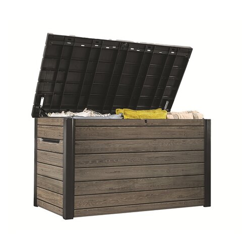 Keter cutie de depozitare pentru grădină Deco 870 l, maro deschis