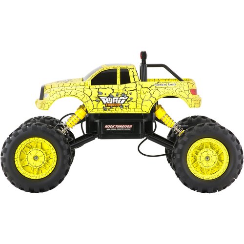 Mașină Buddy Toys BRC 14.612 RC Rock Climber cu telecomandă, galben