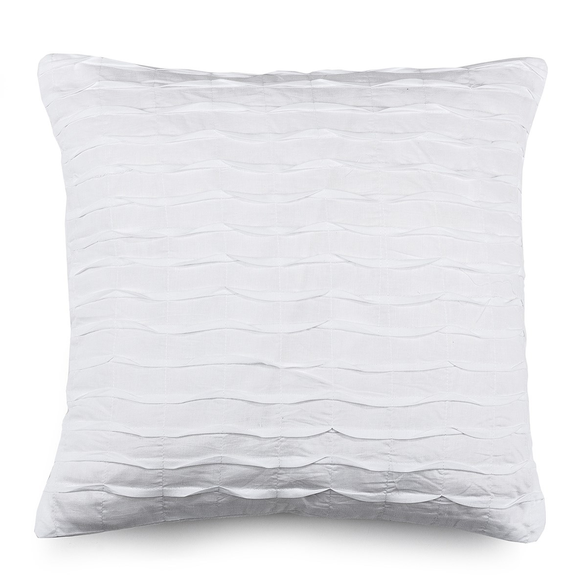 BO-MA Povlak na vankúšik plátený KUKU biela, 40 x 40 cm,