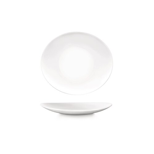 Bormioli Rocco Dezertný tanier Prometeo 6 ks, biela