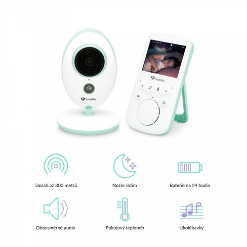 Niania elektroniczna TrueLife NannyCam V24 Pro