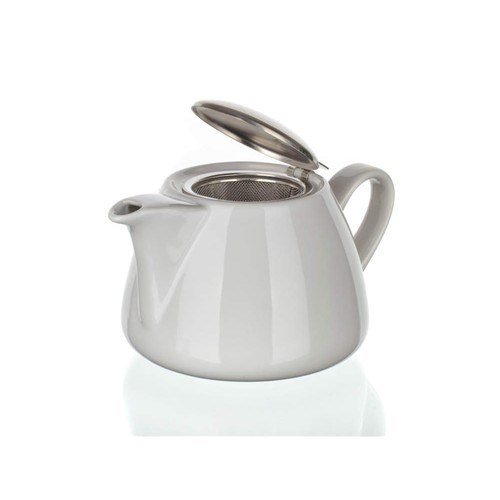 Ceainic cu capac și filtru Banquet Bonnet, alb